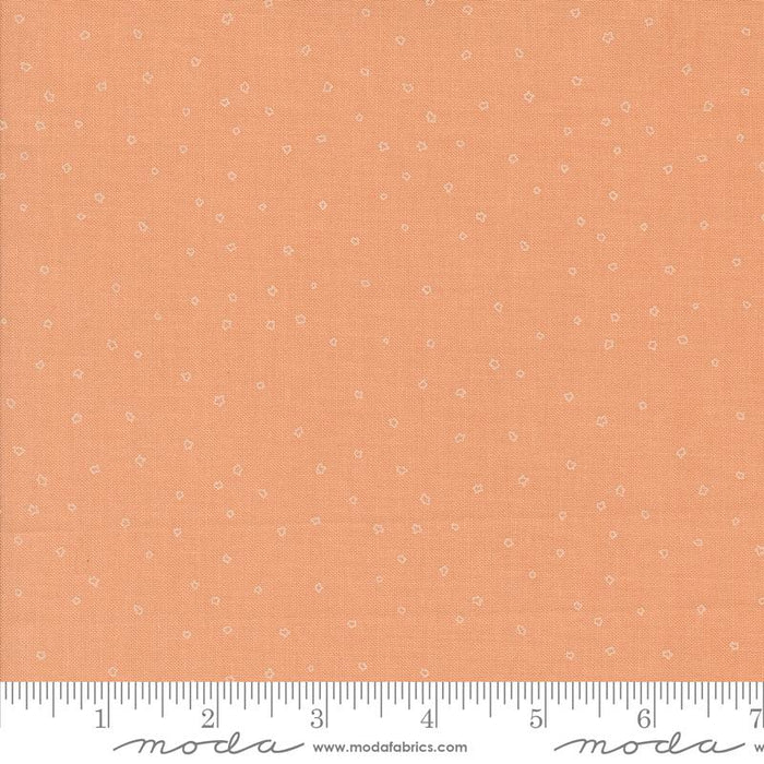 Peach Rainier 44" fabric by Moda, 38149 21