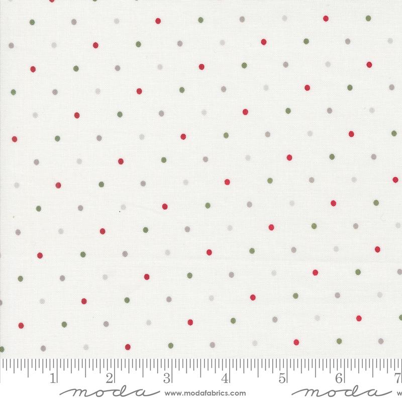 Christmas Magic Dot 108" fabric by Moda, 108026 38