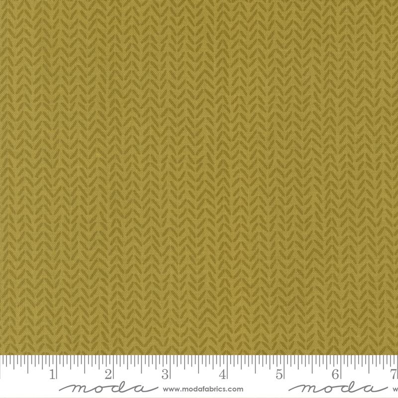 Lucky Stroll Grass 44" fabric by Moda, 55706 16