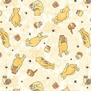 Winnie the Pooh Bear 44" fabric by Studio-E, 8716-44, Classic Winnie