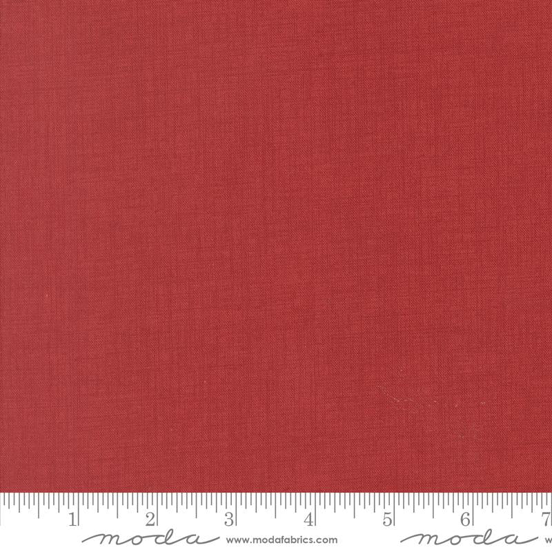 Rouge French General Solid 44" fabric by Moda, 13529 23