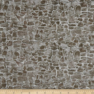 Nature's Calling Flagstone 44" fabric by Northcott, 24040-96