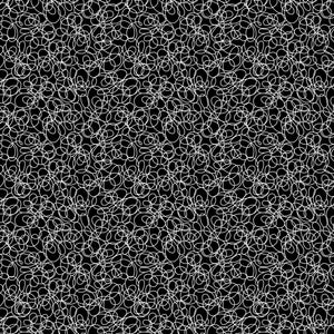 Black Brain Fog 44" fabric by Michael Miller, DCX12255
