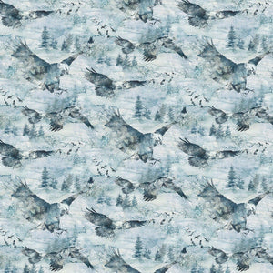 Eagles 44" fabric by Northcott, DP24583-42, Soar