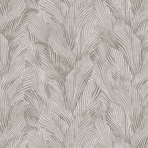 Gray Tonal Leaves 108" fabric by P&B Textiles, 05785-S