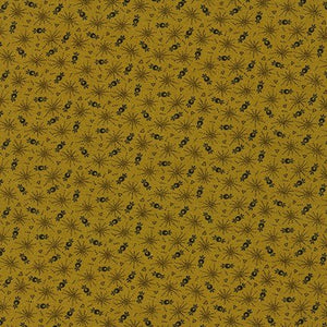 Henderson Street 44" fabric by Kaufman, AZU-20520-133 Gold