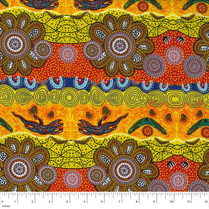 Home Country Gold 44" fabric by M&S Textiles, HCGO