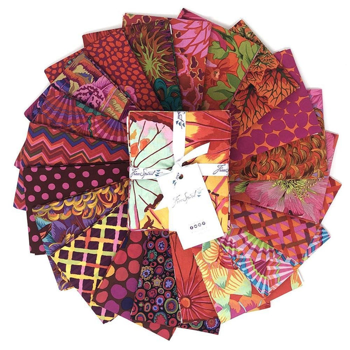 Freespirit Fabrics Kaffe Fassett New Classics Equator 10 Inch Squares, 42 pcs, FB610GP