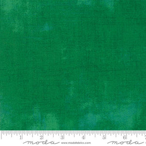 Leprechaun Green Grunge 44" fabric by Moda, 30150 390