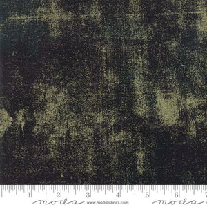 Onyx Metallic Grunge 44" fabric by Moda, 30150 99M