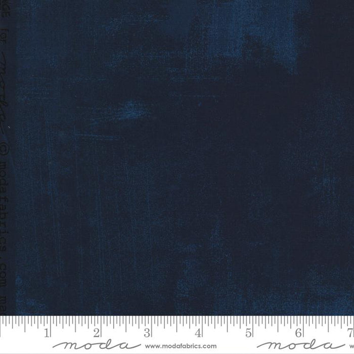 True Blue Grunge 44" fabric by Moda, 30150 558