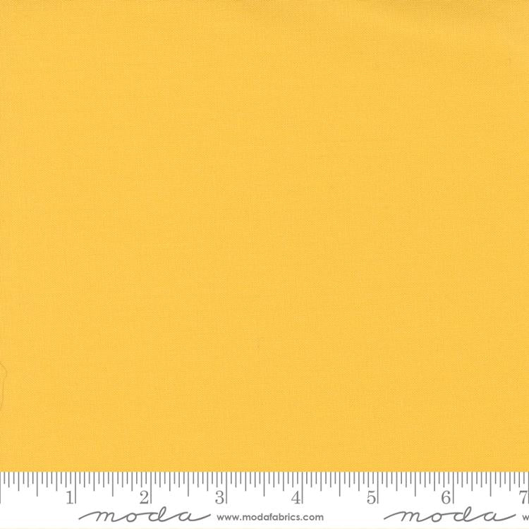 Buttercup Yellow 44" fabric by Moda, 9900 51, Bella Solid