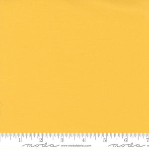 Buttercup Yellow 44" fabric by Moda, 9900 51, Bella Solid