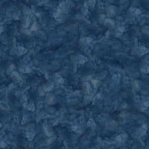 Navy Blue Milk Paint texture 44" fabric by P&B, Farmhouse Americana, 05777-N