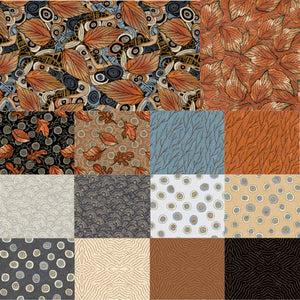Origins 5" squares by P&B Textiles, 005X5, Jamie Kalvestran