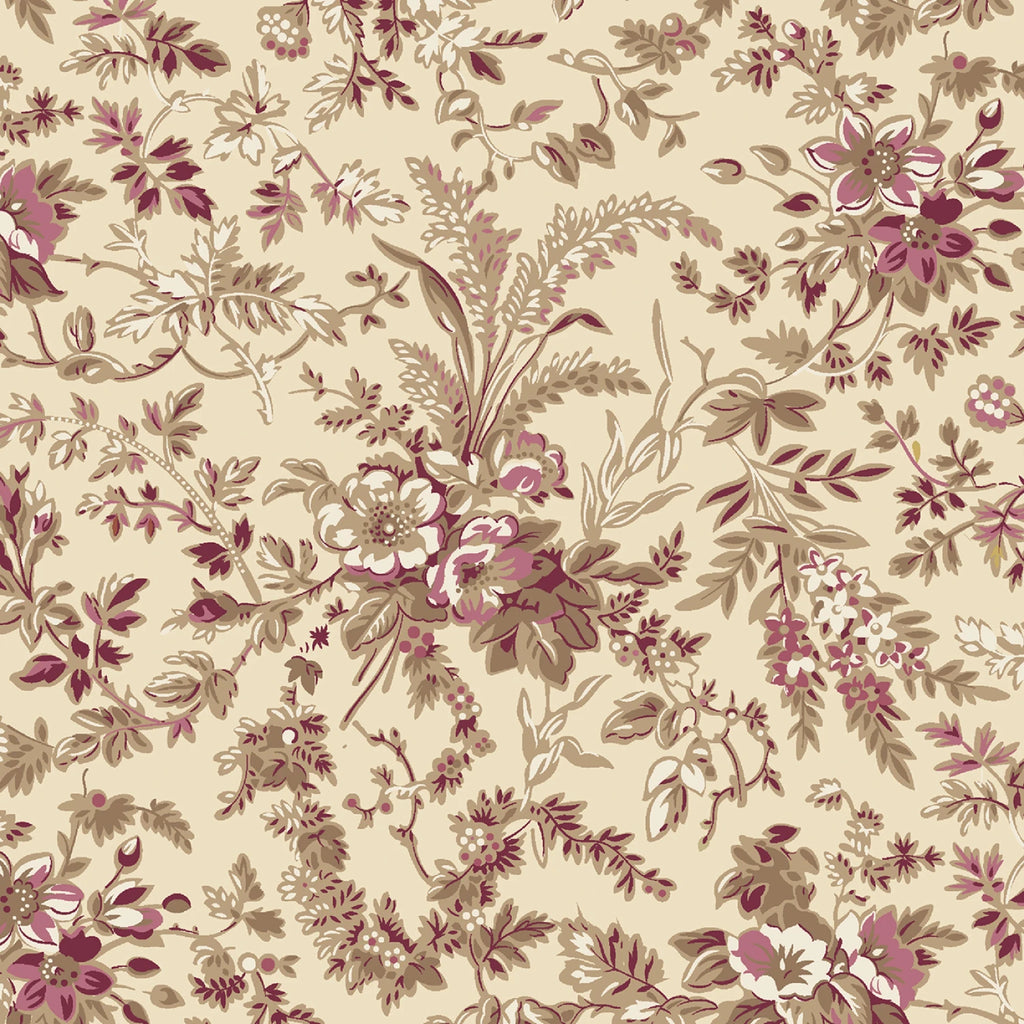 Pink Flowery Branches 108" by Marcus, QB601323D-PINK