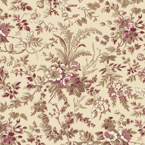 Pink Flowery Branches 108" by Marcus, QB601323D-PINK