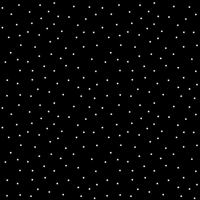 Black - White Dots 108" fabric by Maywood, masqbd214-J, Kimberbell