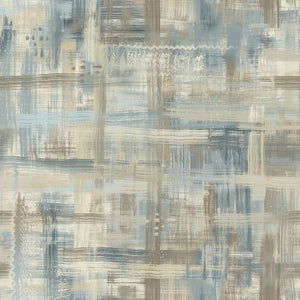 Tan/Cream/Blue Colorfield 108" fabric by Maywood, MASQBD650-TEB