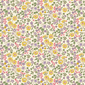 Aunt Gracie Calico Flowers 108" fabric by Marcus,  R360884D-mlti