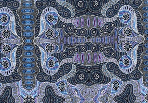 Regeneration Purple 44" fabric by M&S Textiles, RGP