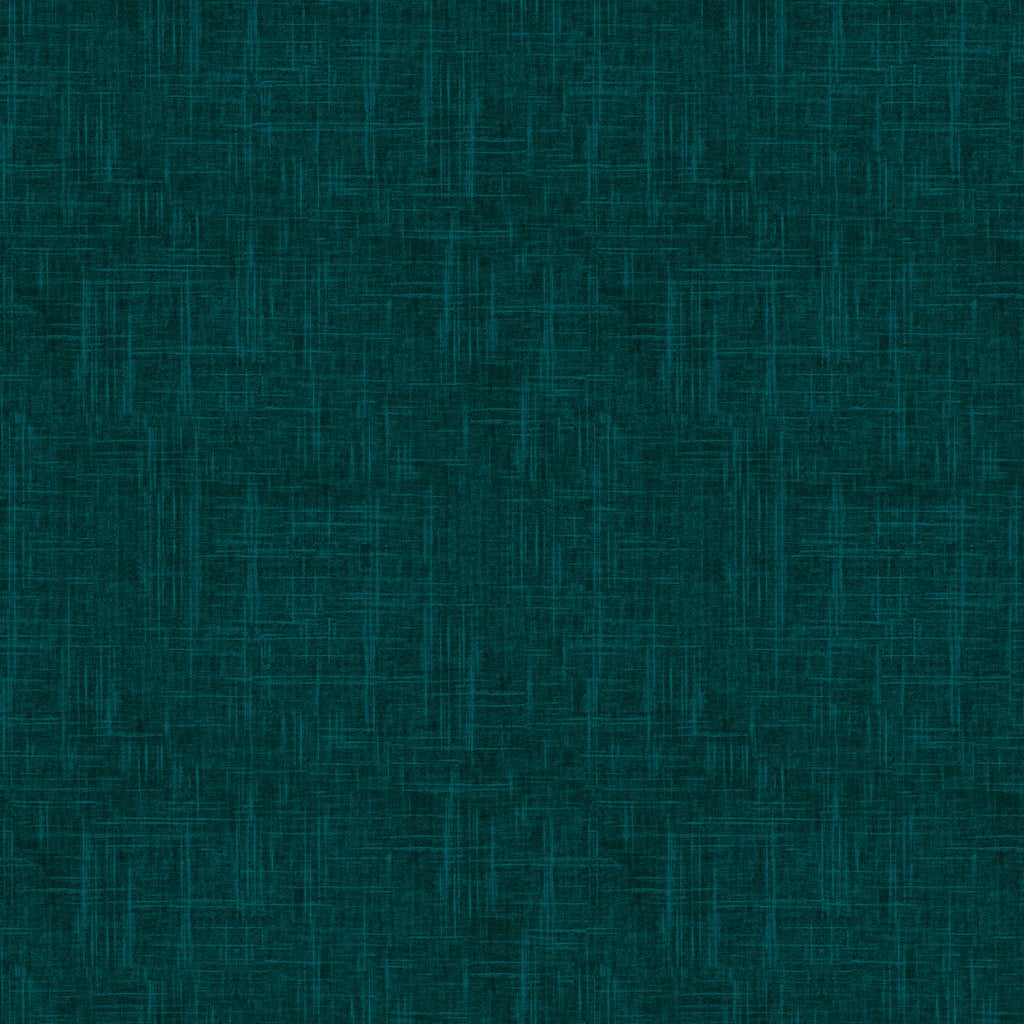 Deep Teal 44" fabric by Hoffman, S4705-703, 24/7 Linen