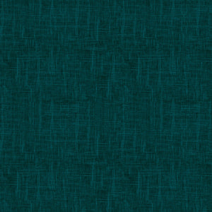 Deep Teal 44" fabric by Hoffman, S4705-703, 24/7 Linen