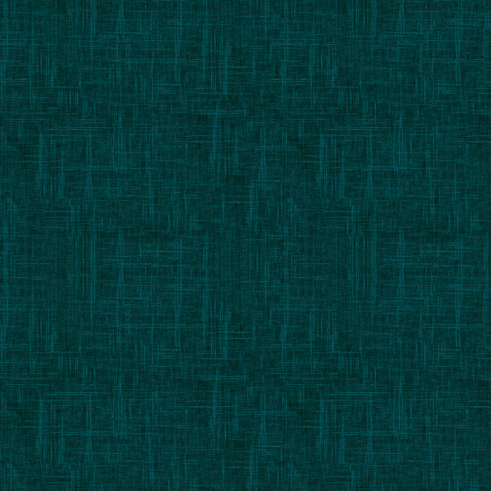 Deep Teal 44" fabric by Hoffman, S4705-703, 24/7 Linen
