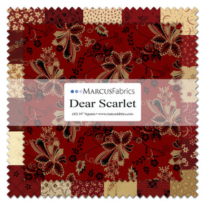 Dear Scarlet 10" squares by Marcus, SS157-0006