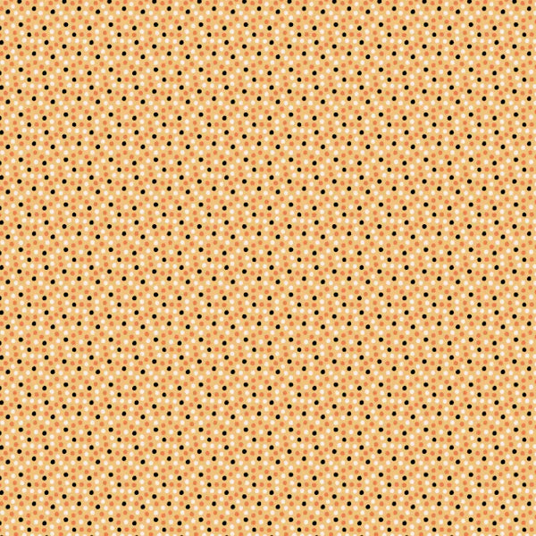 Yellow Sugar Dots 44" fabric by Poppie, ST24312, Sweet Tooth