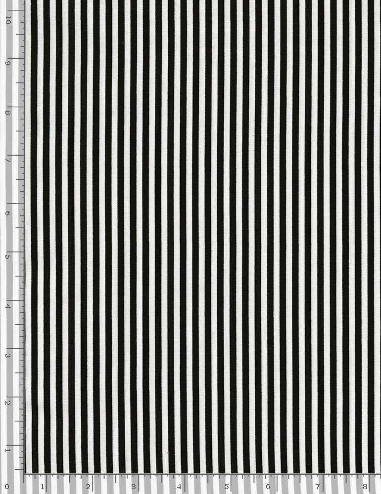 Black & White 1/8" Stripe 44" fabric by Timeless Treasures, C8109-Stripe