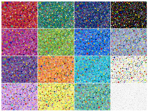 Glass Beads 2.5" strips Karat Gems by Wilmington, 842-78-842