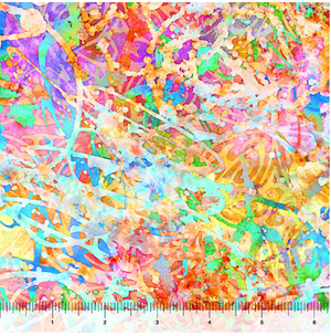 Abstract Panorama Extra wide 118" fabric by Quilting Treasures, 29253-X