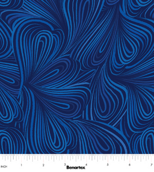 Cobalt Blue 108" fabric by Benartex, Color-flow 14578W-54