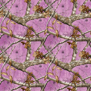 Lavender Pink Realtree Camouflage 44" fabric by Print Concepts, 10348-pinkle