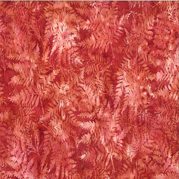 Brick Fern 44" batik by Hoffman, V5218-37