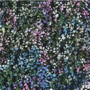 Wildflower Vine Leaf 44" batik by Hoffman,  V5219-694