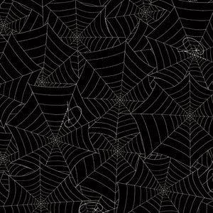 Costume Maker's Act II Web 108" fabric by Riley Blake,  WB16017-black