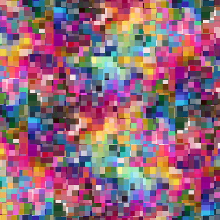 Multi-Color Mosaic 44" fabric by Clothworks, Y3885-55, Divine Nature