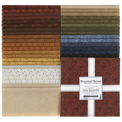 Homestead Harvest Ten Square (10" squares) by Kaufman, TEN-988-42