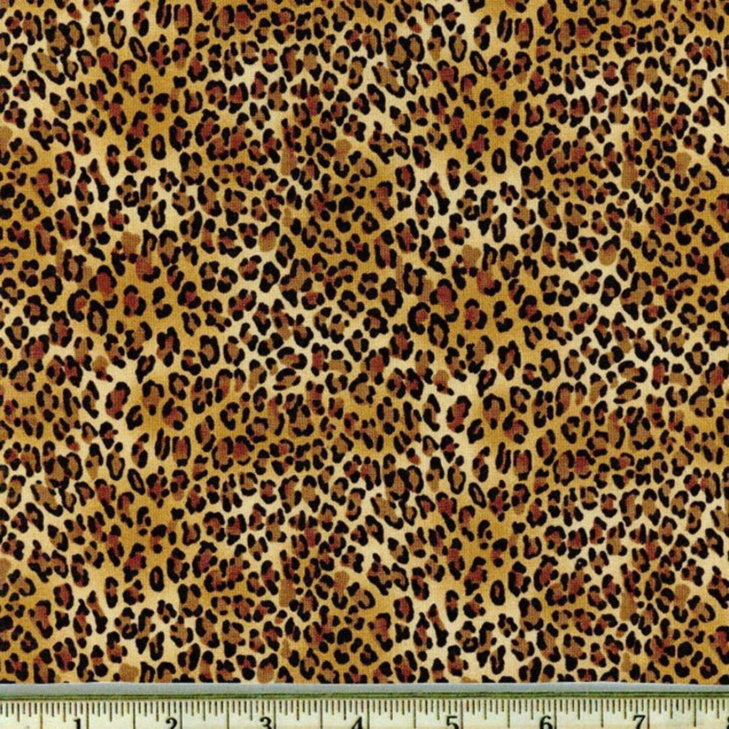 Leopard 44" fabric by Timeless Treasures, Wild-C2722