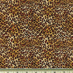 Leopard 44" fabric by Timeless Treasures, Wild-C2722