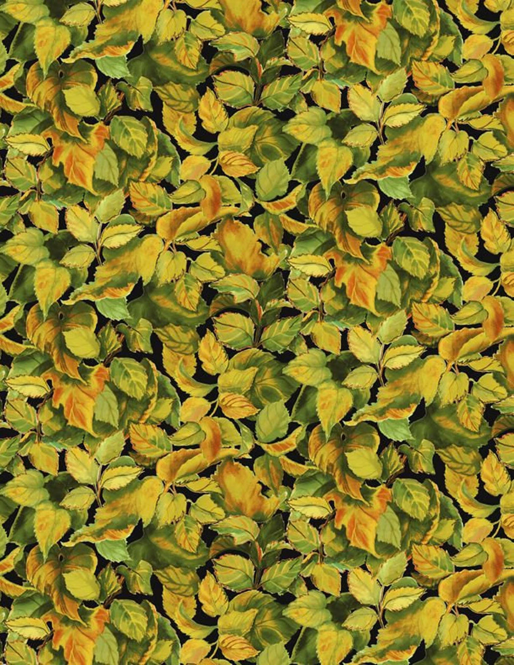 Yellow Packed Leaves 44" Wilmington, 79279-757, Flowers of the Sun