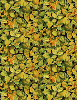 Yellow Packed Leaves 44" Wilmington, 79279-757, Flowers of the Sun
