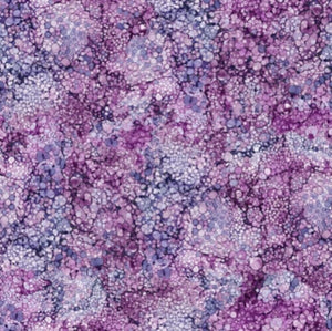 Purple Iris Bliss 44" fabric by Northcott,  DP23887-83