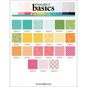 Kimberbell basics 10" squares by Maywood Studio, Full Bloom SQ-MASKBB-FBL