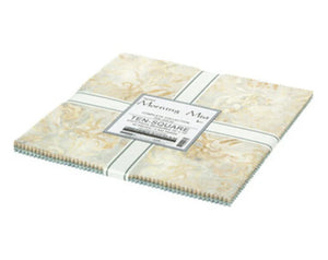 Artisan Batiks Morning Mist 10" Squares, Kaufman, Ten-1035-42