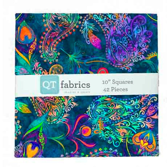 Eclectica Evolution 10" squares by Dan Morris for Quilting Treasures, ECLE