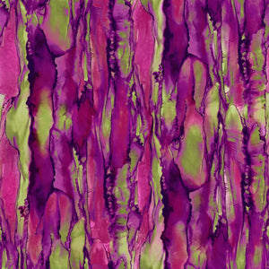 Purple, Green, Pink blender 44" fabric by Northcott, Bliss, Bold & Bright, DP23889-28