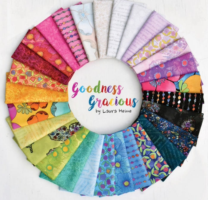 Goodness Gracious! 29 pc fat quarter bundle, Laura Heine, Windham